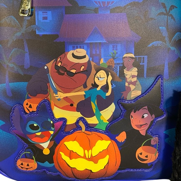 Disney Lilo and Stitch Halloween Loungefly Bundle Set - Picture 3 of 8